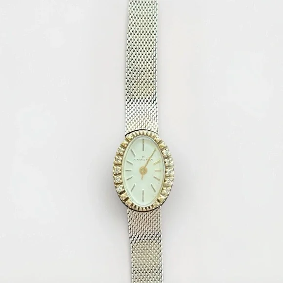 Hamilton | Accessories | Vintage Hamilton K Gf Diamond Watch  display picture 3